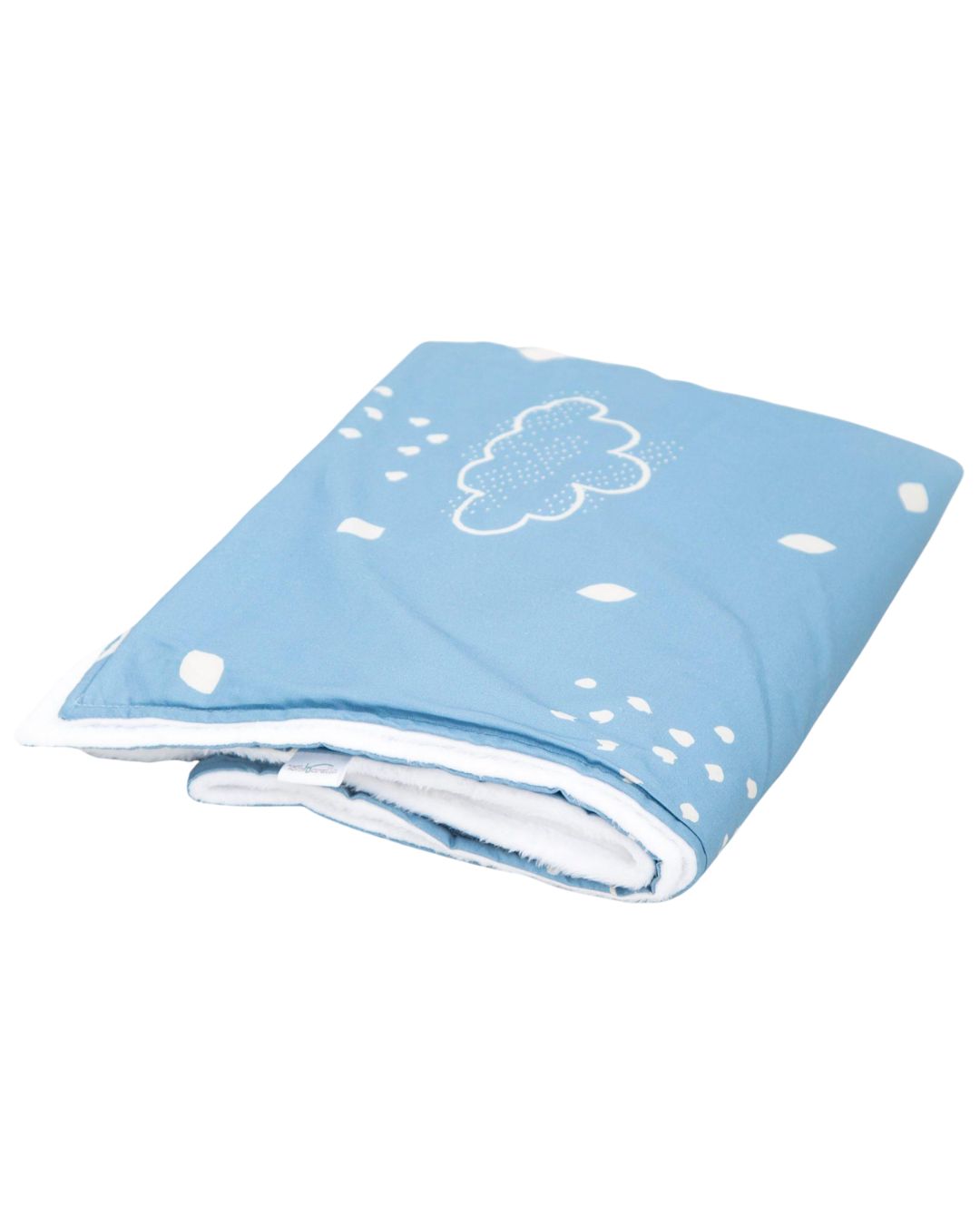 Manta Petita amb Estampat per a Bebès 100x65 cm Clouds