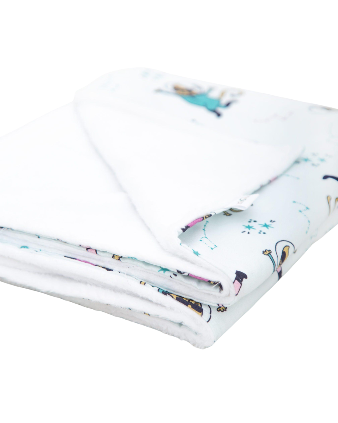 Manta Petita amb Estampat 100x65 cm Cosmic Cats - imagen 5