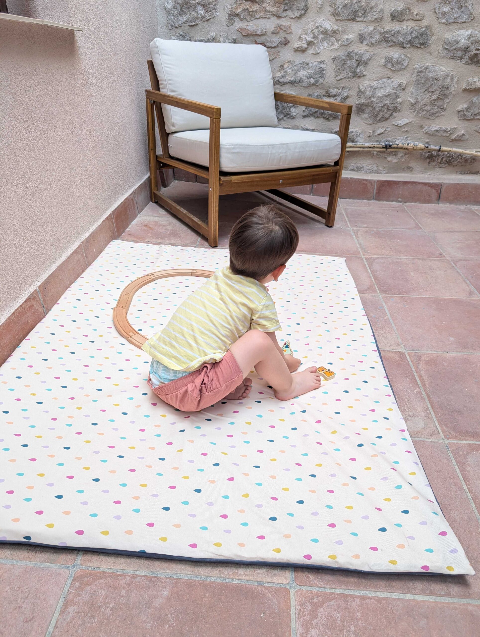 Matalàs de joc infantil 135x100cm Drops - imagen 3