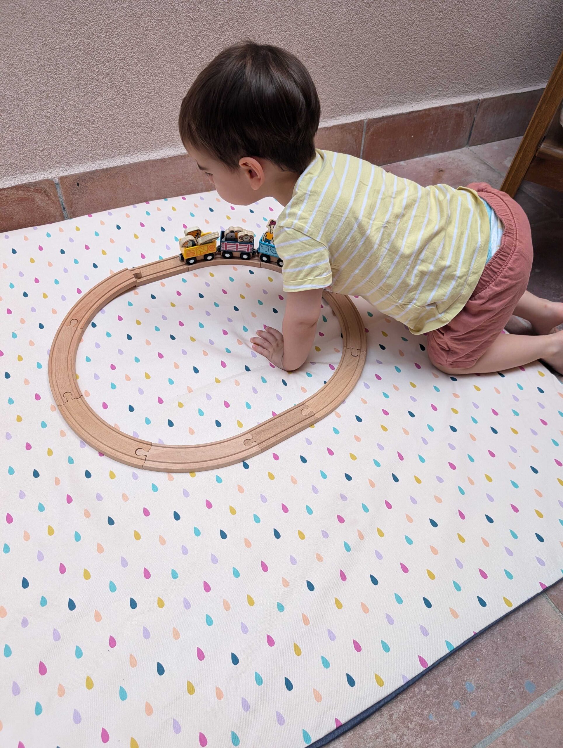 Matalàs de joc infantil 135x100cm Drops - imagen 4